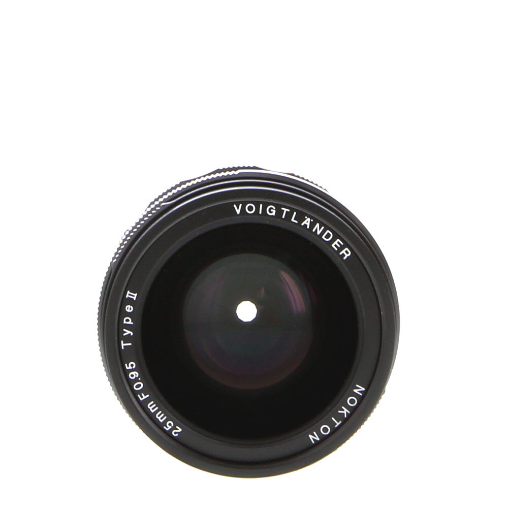 Voigtlander 25mm F/0.95 Nokton Type II Manual Focus Lens For Micro Four Thirds System