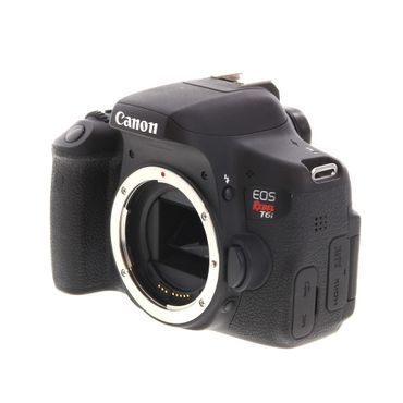 Canon EOS Rebel T6I DSLR Camera Body, Black {24MP}