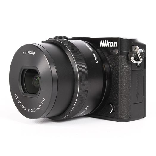 Nikon 1 J5 Mirrorless Camera, Black {20.8MP} with 10-30mm F/3.5-5.6