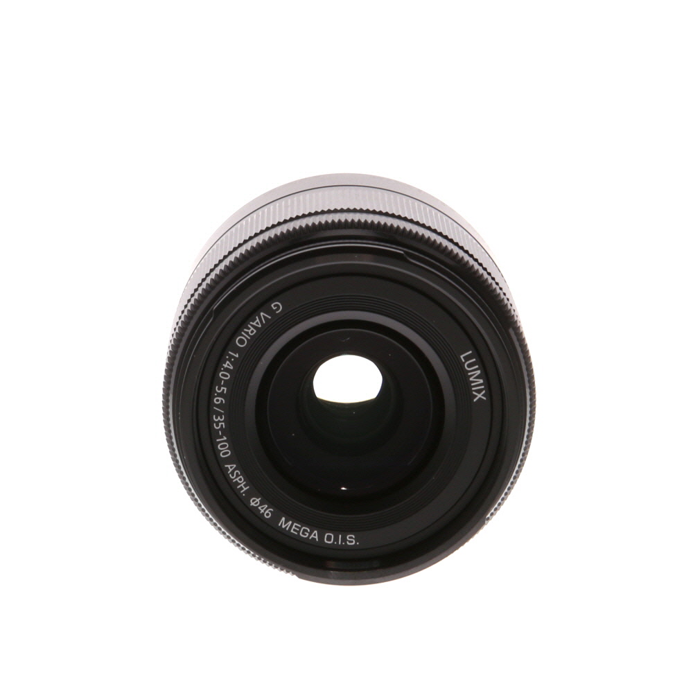 Panasonic Lumix G Vario 35-100mm f/4-5.6 ASPH. Mega O.I.S. Lens for MFT (Micro Four Thirds), Black