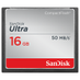 Sandisk Ultra 16GB 50 MB/s Compact Flash [CF] Memory Card  thumbnail
