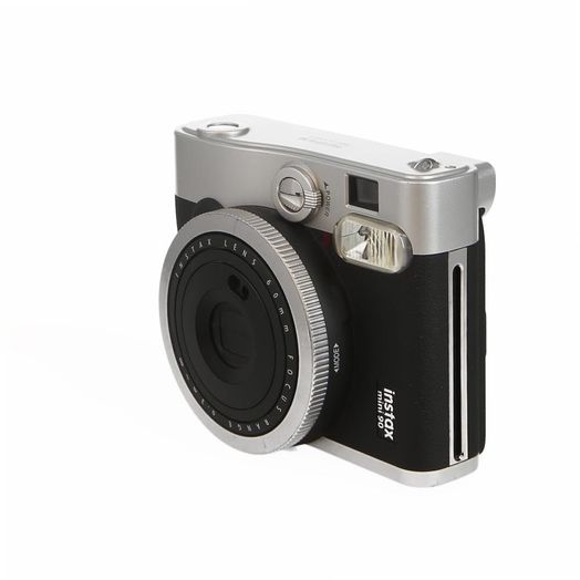 FUJIFILM INSTAX mini 90 NEO Instant Film Camera, Classic Black Leather