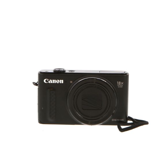 Canon PowerShot SX610 HS Digital Camera, Black {20.2MP}