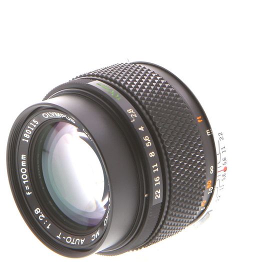 Olympus Zuiko 100mm f/2.8 MC Manual Focus Lens for OM-Mount {49}