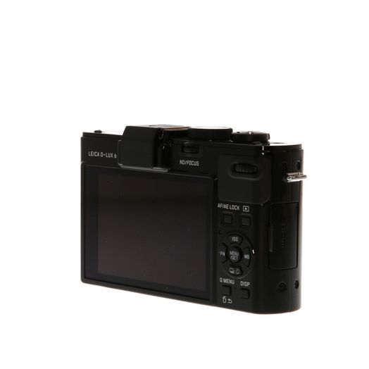 Leica D-Lux 6 100 Year Edition Panda Digital Camera, Glossy Black