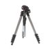 Manfrotto Compact Advanced Aluminum Alloy 5-Section Tripod with Integrated 3 Way Head, Black, 17.5-65" (MKCOMPACTADV-BK)  thumbnail
