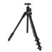 Manfrotto Befree Compact Travel Aluminum Alloy Tripod with Ball Head, 4-Section, Black, 16-56.7 in. (MKBFRA4-BH) thumbnail