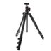 Manfrotto Befree Compact Travel Aluminum Alloy Tripod with Ball Head, 4-Section, Black, 16-56.7 in. (MKBFRA4-BH) thumbnail