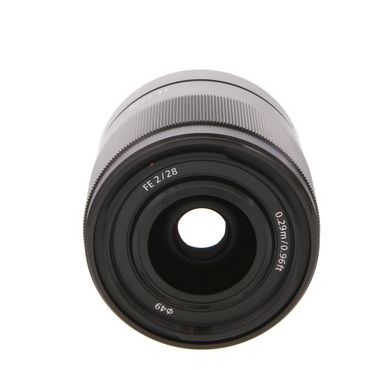 Sony FE 28mm f/2 Full-Frame Autofocus Lens for E-Mount, Black {49} SEL28F20