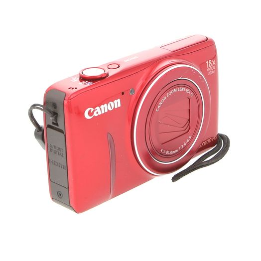 Canon PowerShot SX600 HS Digital Camera, Red {16MP}