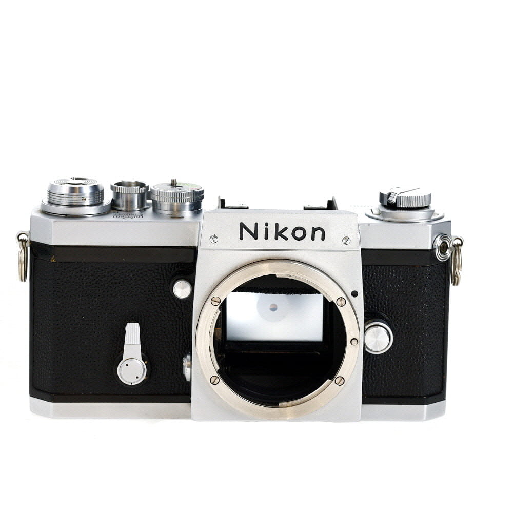 Nikon F 35mm Camera Body, Chrome Nippon Kogaku, Serial# 65XXXXX (Requires Prism)