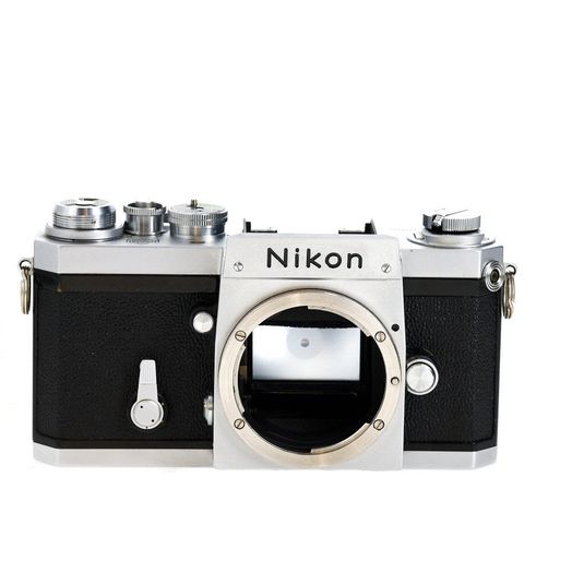 Nikon F 35mm Camera Body, Chrome Nippon Kogaku, Serial# 65XXXXX