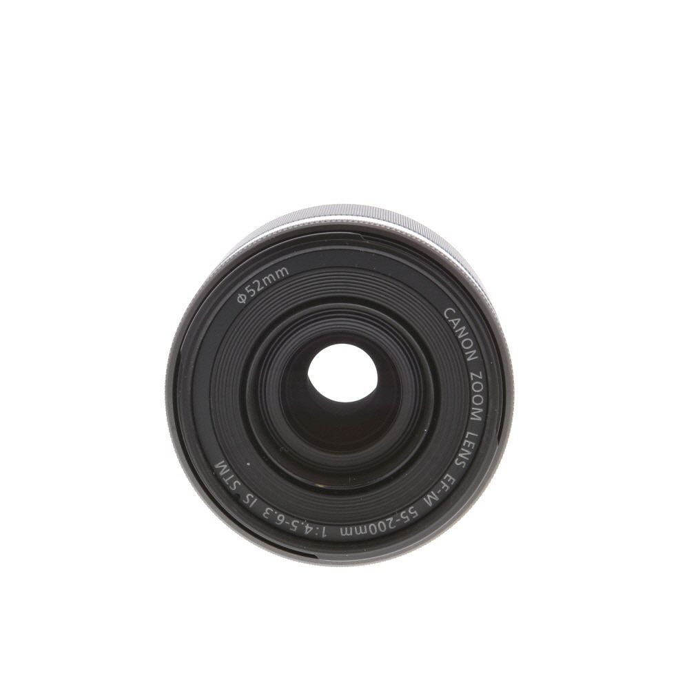 Canon 55-200mm f/4.5-6.3 IS STM Lens for EF-M Mount, Graphite