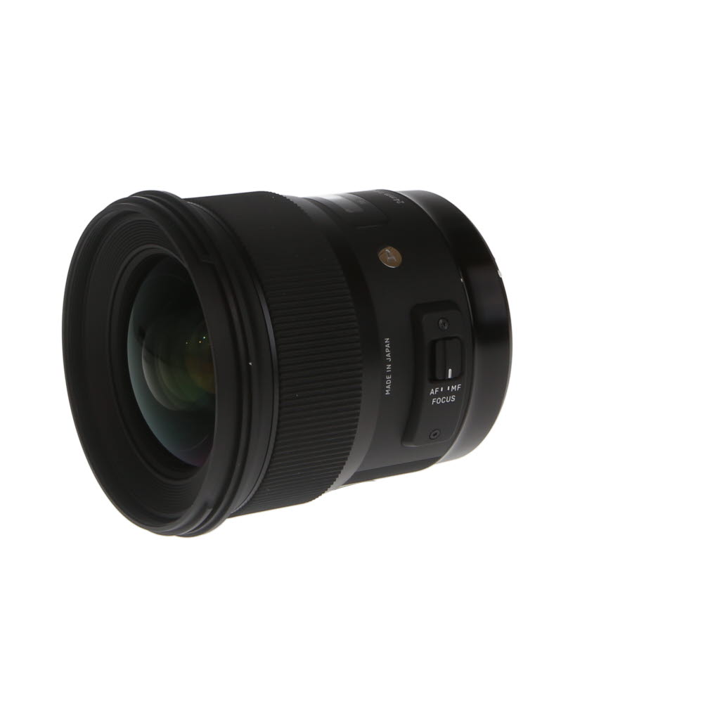 Sigma 24mm f/1.4 DG HSM A (Art) Autofocus Full Frame Lens for Canon EF-Mount