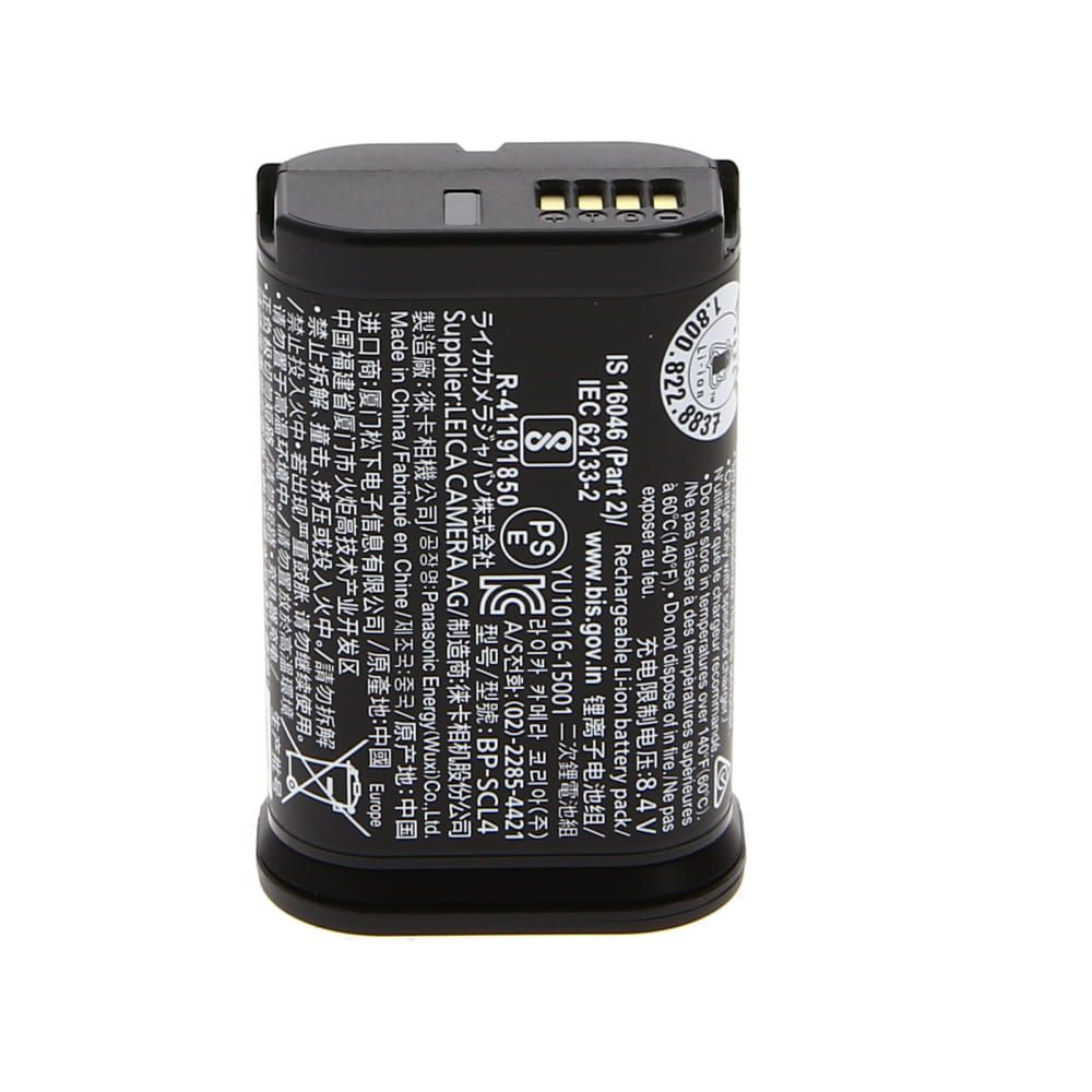 LEICA 純正BP-SCL4 Leica BP-SCL4 Battery for SL, SL2, Q2 (16062)