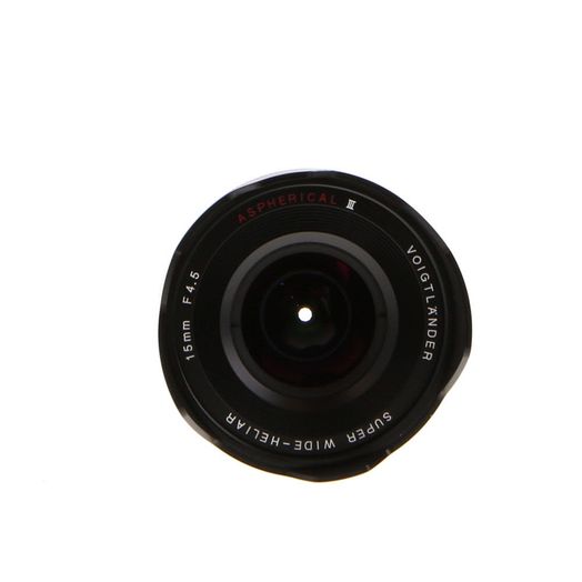 Voigtlander 15mm f/4.5 Super Wide-Heliar III Aspherical VM Lens