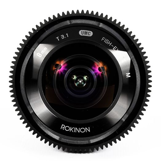 Rokinon Cine 8mm T3.1 UMC Fisheye II Manual Focus Lens For Canon