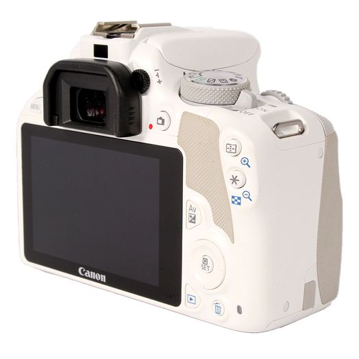 Canon EOS Rebel SL1 DSLR Camera Body, White {18MP}