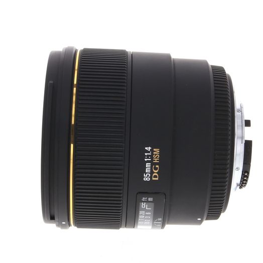 Sigma 85mm f/1.4 EX DG HSM Autofocus Lens for Nikon (77)
