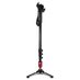 Manfrotto 560B-1 Aluminum Fluid Video Monopod with 234RC Head, Folding Feet, 4-Section, 25.8-65.4\" thumbnail