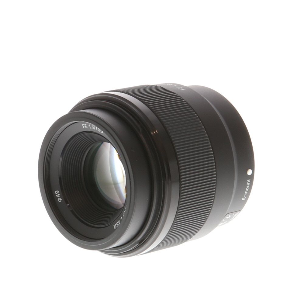 Sony FE 50mm f/1.8 Full-Frame Autofocus Lens for E-Mount, Black