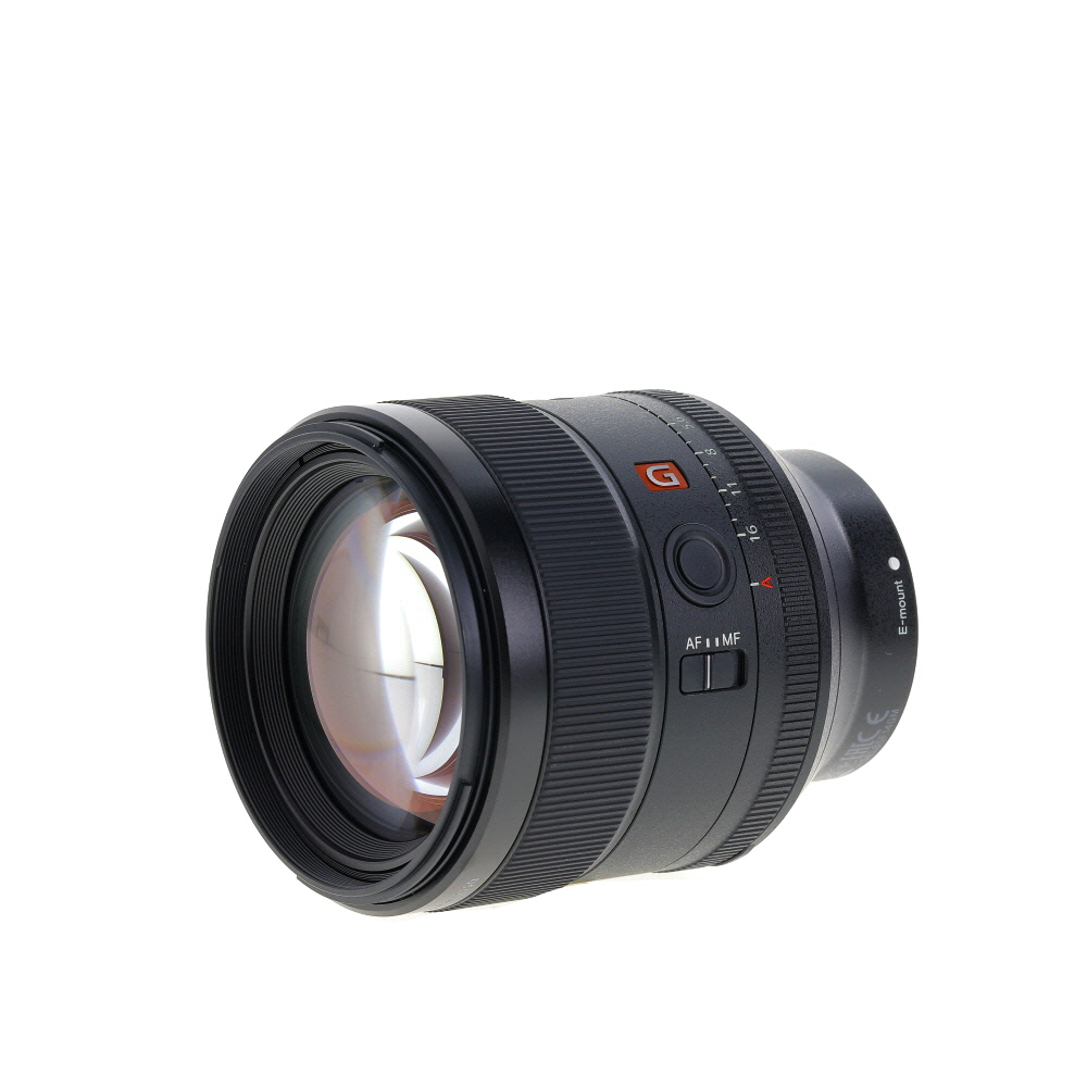 Sony FE 85mm f/1.4 GM Full-Frame Autofocus Lens for E-Mount, Black | 77 | SEL85F14GM