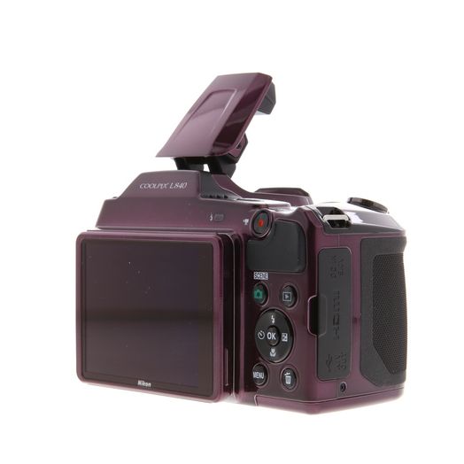 Nikon Coolpix L840 Digital Camera, Plum {16MP} Camera Only