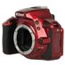 Nikon D5500 DSLR Camera Body, Red {24.2MP} thumbnail