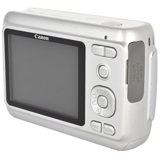 Canon PowerShot A480 Digital Camera, Silver {10MP} (Requires 2/AA)