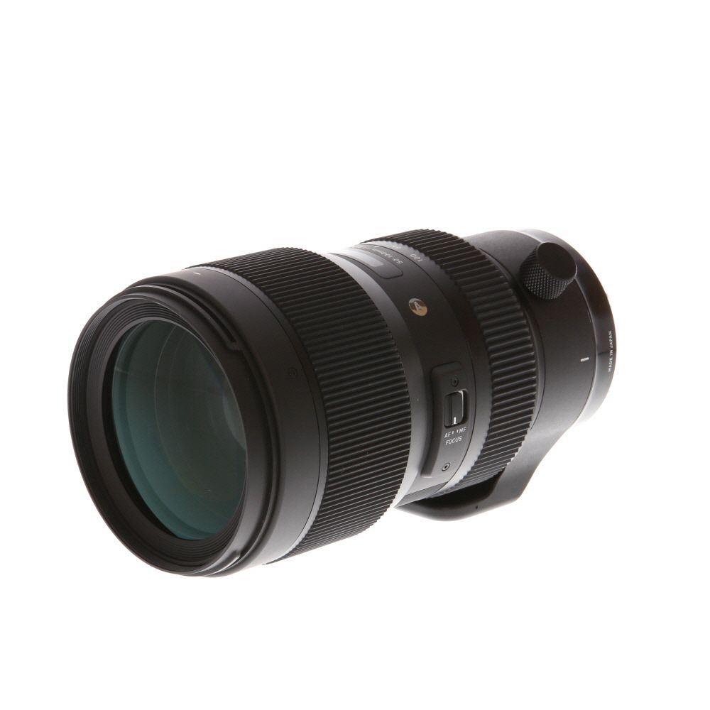 【美品】SIGMA 50-100mm F1.8 DC レンズ CanonEF Sigma 50-100mm f/1.8 DC HSM A (Art) APS-C Lens for Canon EF-S