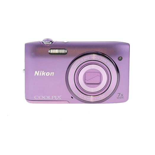 Nikon Coolpix S3500 Digital Camera, Purple {20.1MP}