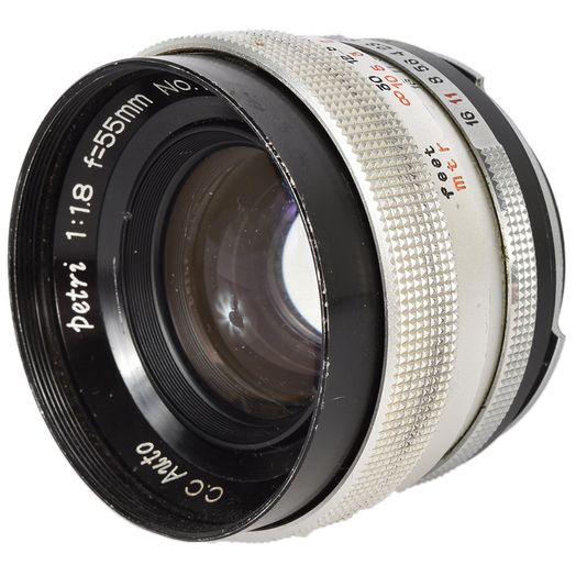 PETRI V6II 本体 PETRI 55mm F1.8 Petri 55mm F/1.8 CC Auto Black/Chrome Lens {55}