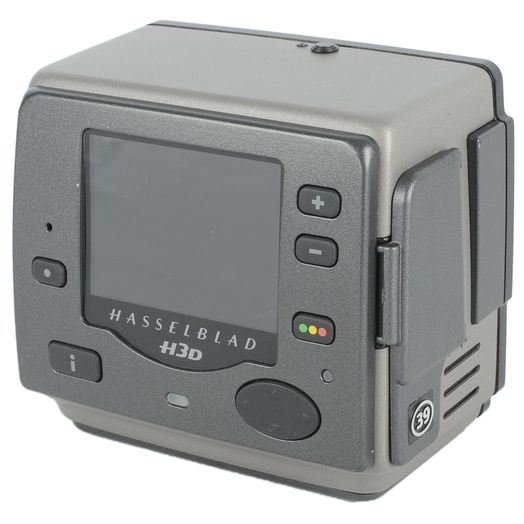 Digital back Sensor unit of a Medium format camera Hasselblad H3DII 39 Stock Photo
