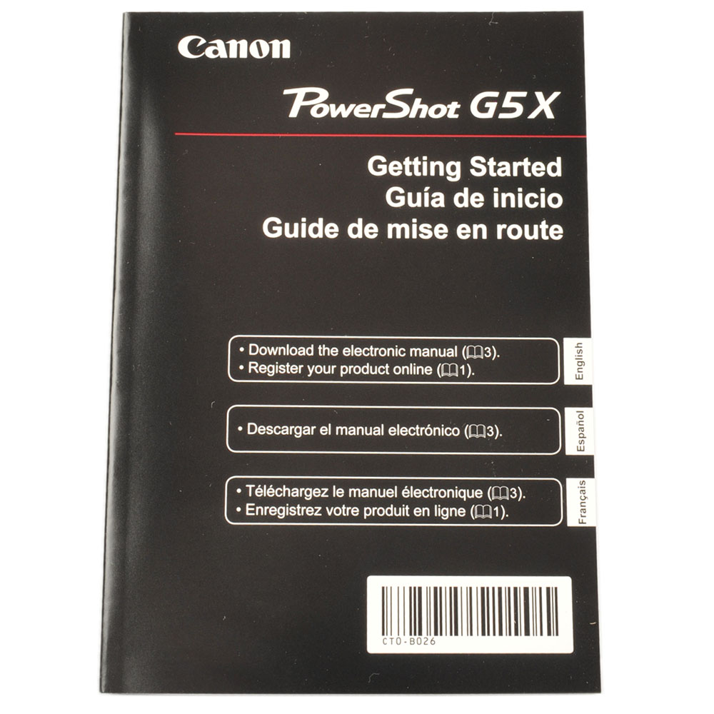 Canon Powershot G5 X User Guide