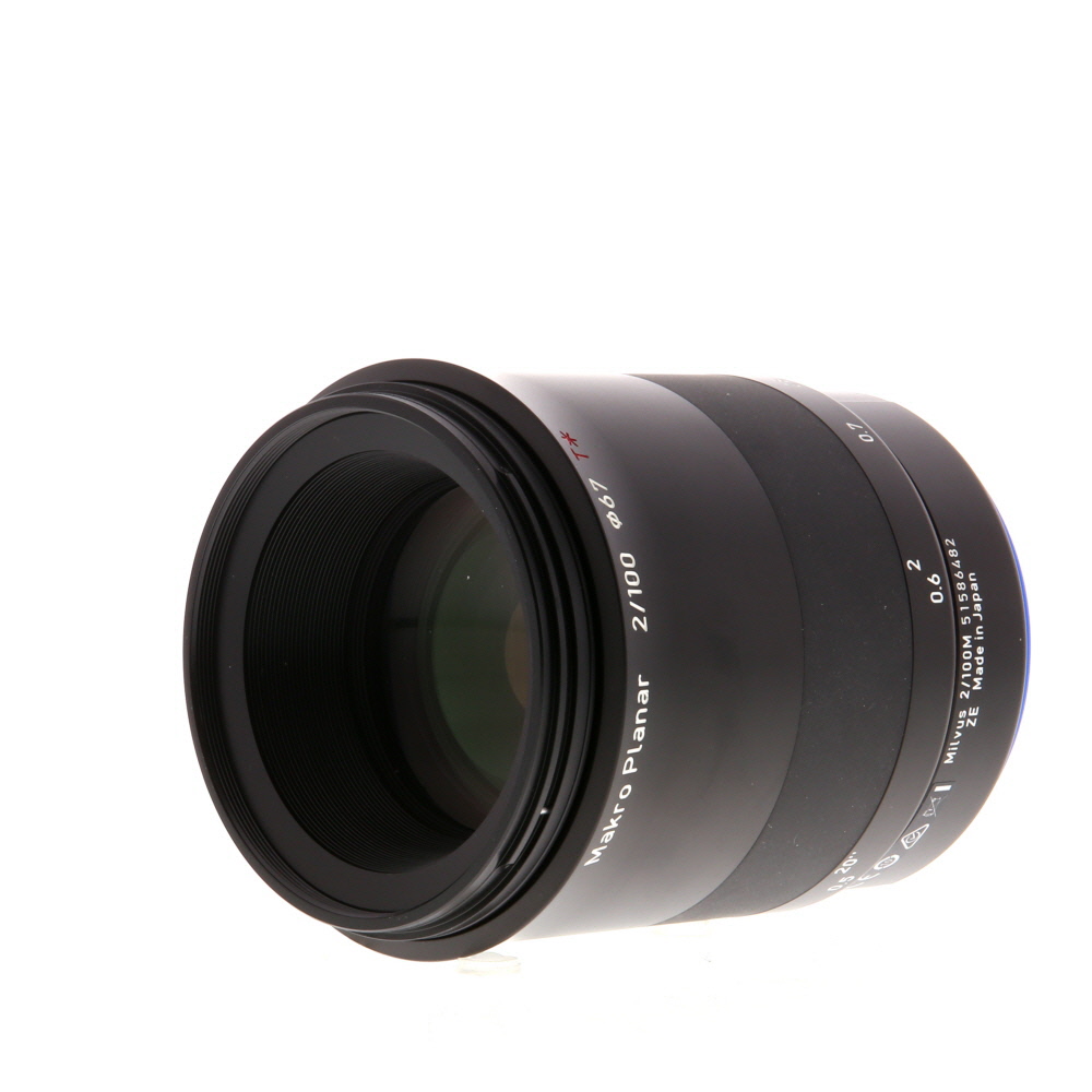 Zeiss Milvus 100mm f/2 Makro Planar ZE T* Manual Focus Lens for Canon EF-Mount