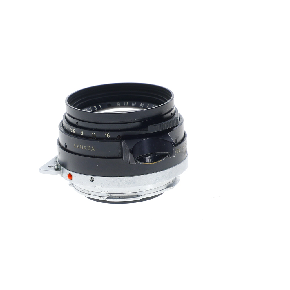 Leica 35mm F/1.4 Summilux Rangefinder Type M-Mount Lens, Canada, Black