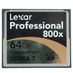 Lexar Professional 64GB Compact Flash [CF] 800X UDMA 7 Memory Card thumbnail