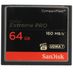 SanDisk Extreme PRO 64GB Compact Flash [CF] 160 MB/s UDMA 7 Memory Card thumbnail