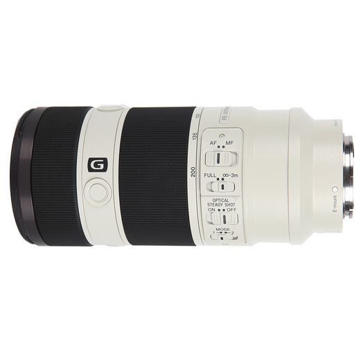 Sony FE 70-200mm f/4 G OSS AF E-Mount Lens, White {72}