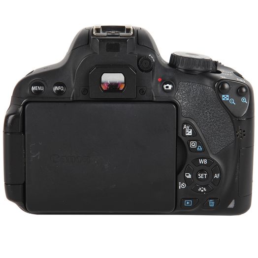 Canon EOS 650D DSLR Camera Body, Black {18MP} European Version of