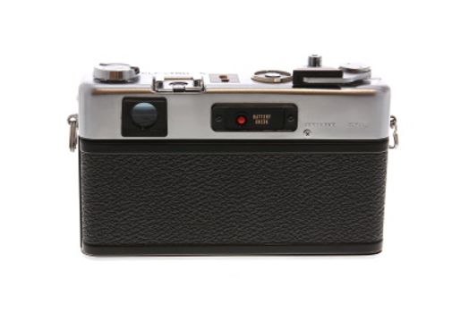 Yashica Electro 35 GS 35mm Camera, Chrome with 45mm f/1.7 Color
