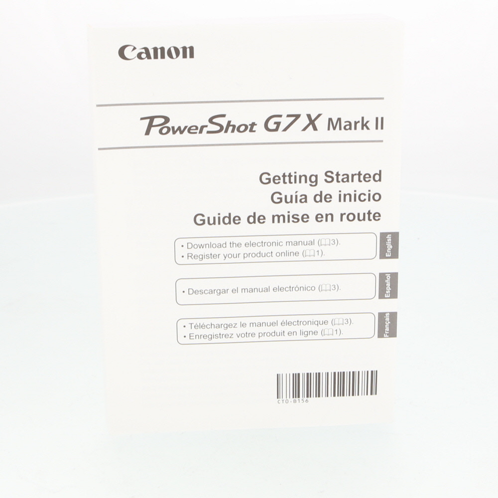 Canon Powershot G7 X Mark II Guide