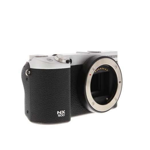 Samsung NX500 Digital Camera Body, Black Leather {28.2MP}
