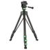 CULLMANN 2904 Universal Black Aluminum Tripod with 3-Way Head, 4-Section 25-62.5\" thumbnail