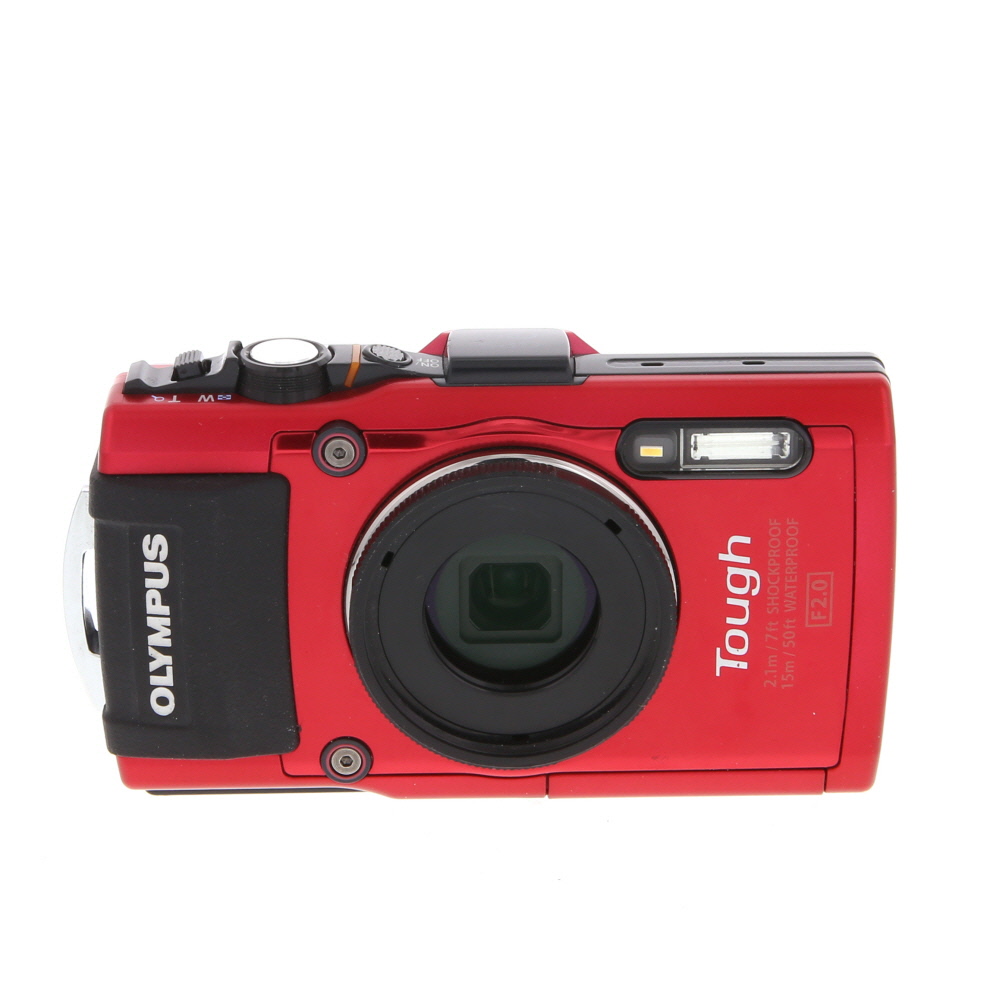 Olympus Stylus Tough TG-4 Red Camera