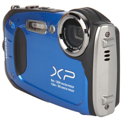 Fujifilm FinePix XP65 Digital Camera, Blue {16.4MP} Waterproof 19.7'
