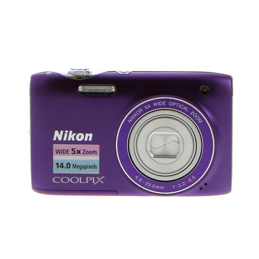 Nikon Coolpix S3100 Digital Camera, Purple {14MP}