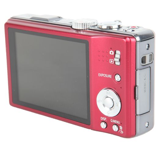 Panasonic Lumix DMC-ZS10 Digital Camera, Red {14.1MP}
