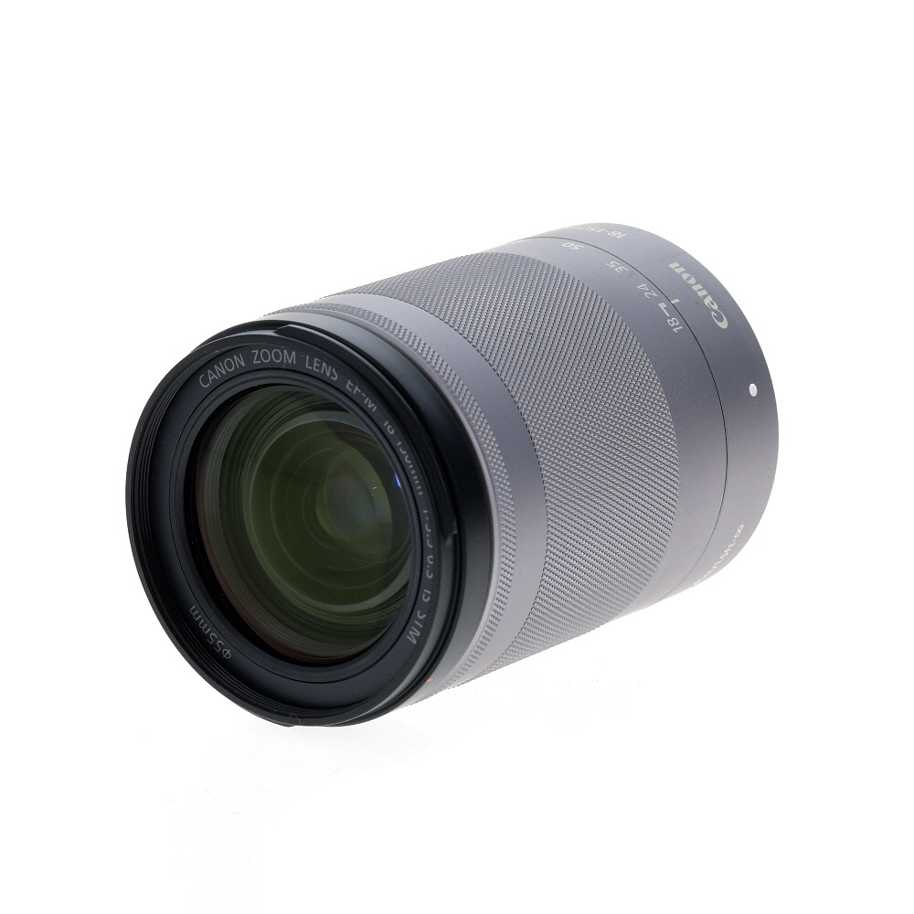 Canon 18-150mm f/3.5-6.3 IS STM Lens for EF-M Mount, Silver | 55