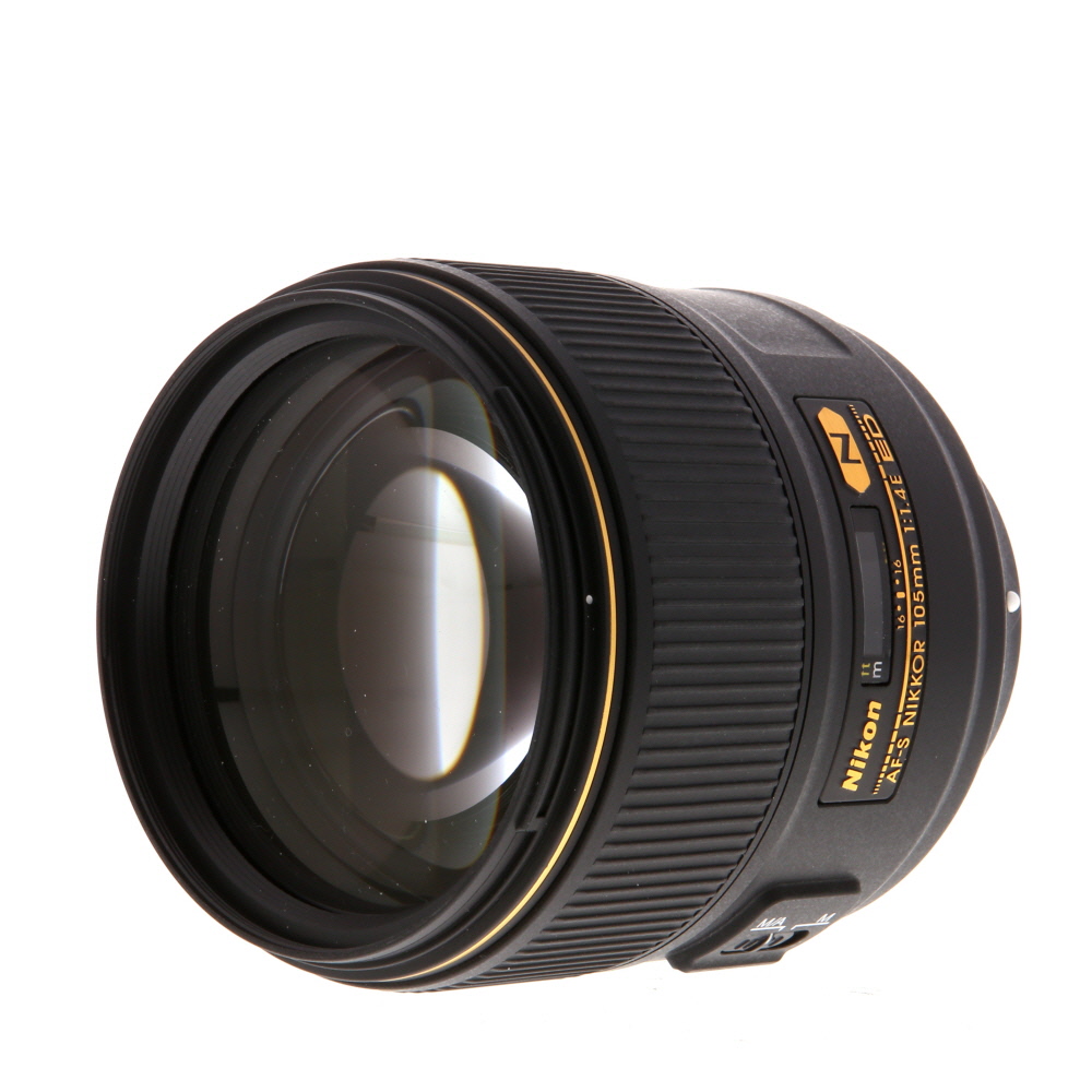 Nikon AF-S NIKKOR 105mm f/1.4 E ED Autofocus IF Lens